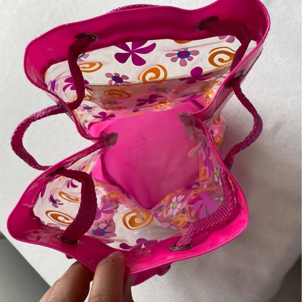 Vintage Mattel Barbie Clear Backpack